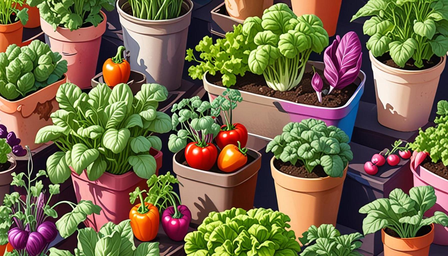 Growing Vegetables in Containers: Tips and Strategies for Urban Gardening Beginners