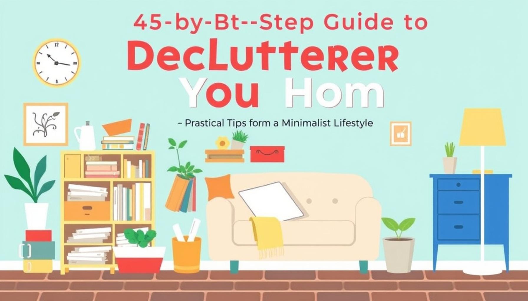 Step-by-Step Guide to Decluttering Your Home: Practical Tips for a Minimalist Lifestyle