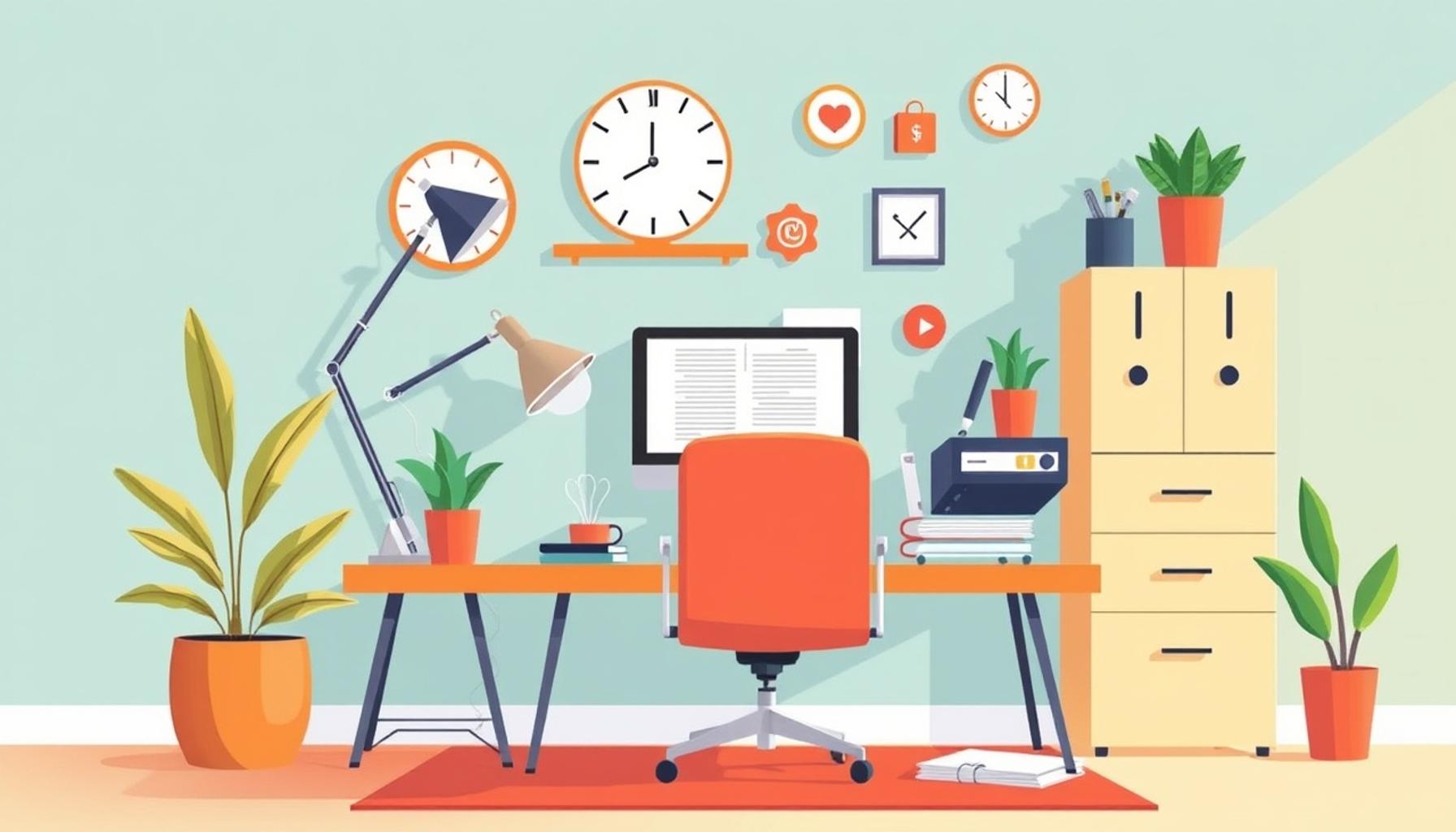 Creating a Minimalist Workspace to Increase Efficiency and Reduce Distractions