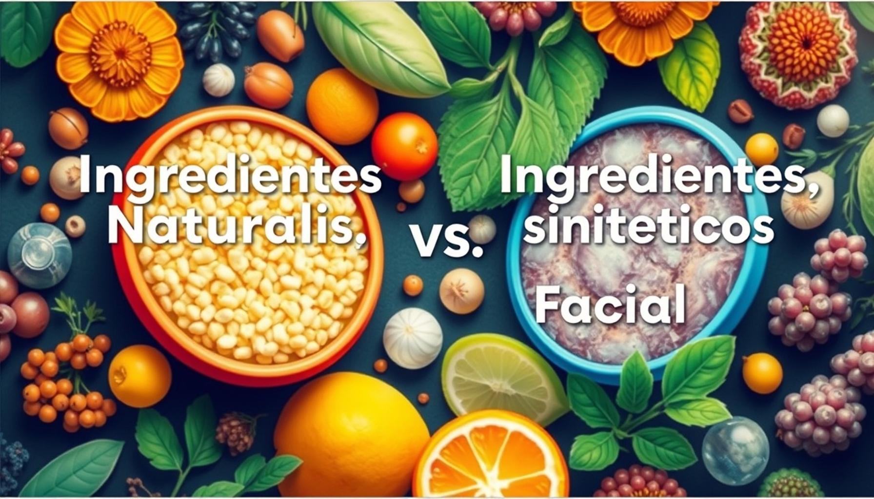 Natural Ingredients vs. Synthetic Ingredients in Facial Care Products