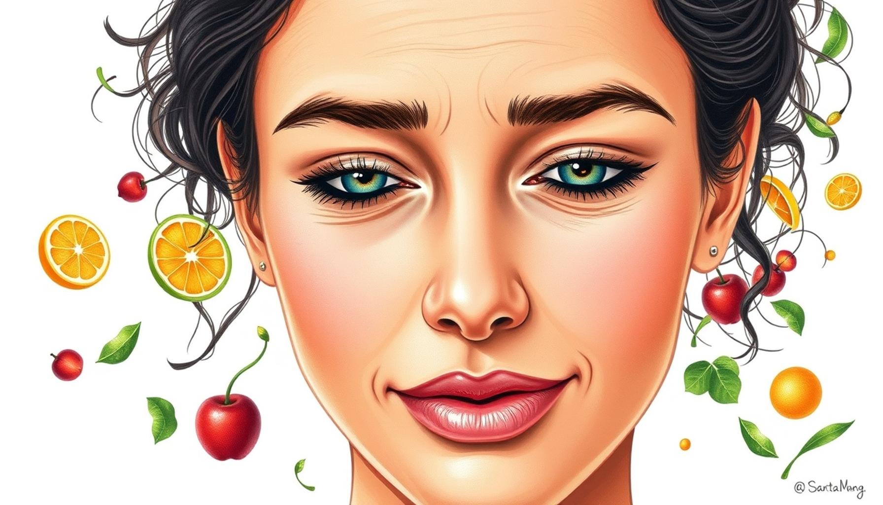 The Impact of Stress and Diet on Facial Skin Health