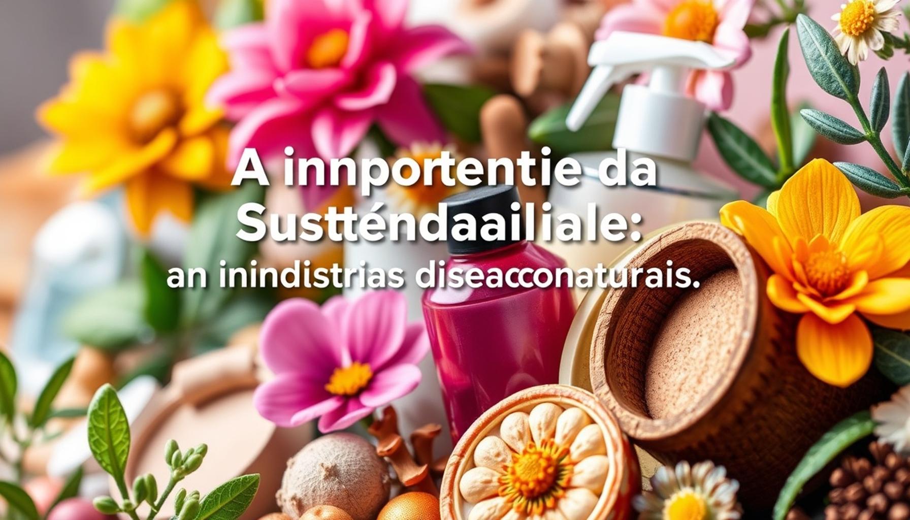 The Importance of Sustainability in the Natural Cosmetics Industry