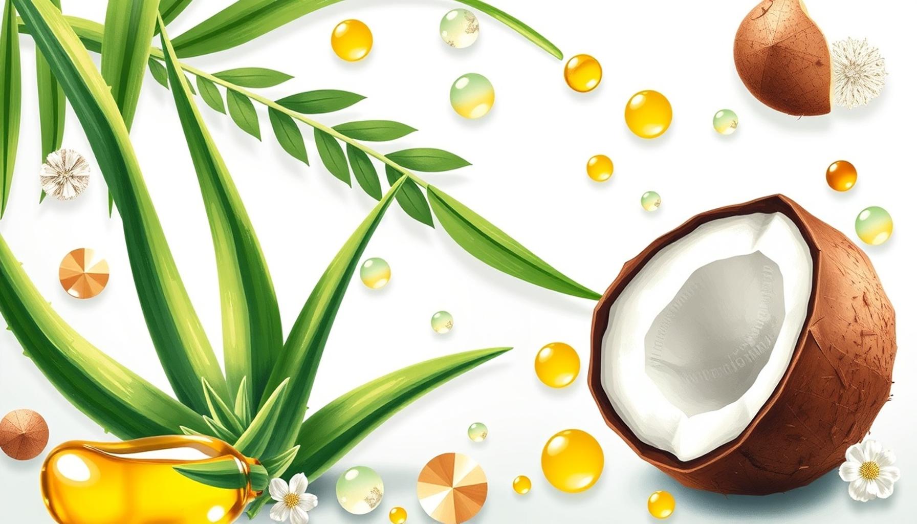 The Power of Natural Ingredients in Preventing Fine Lines: How Aloe Vera and Coconut Oil Can Transform Your Skin