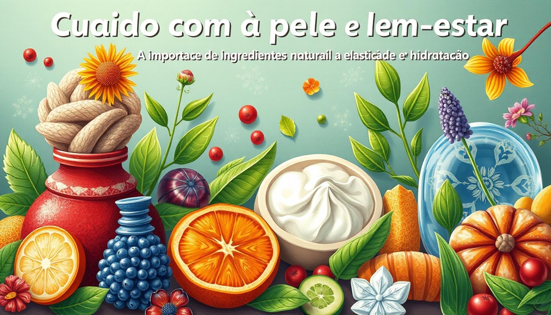 Skin Care and Well-Being: The Importance of Natural Ingredients for Elasticity and Hydration
