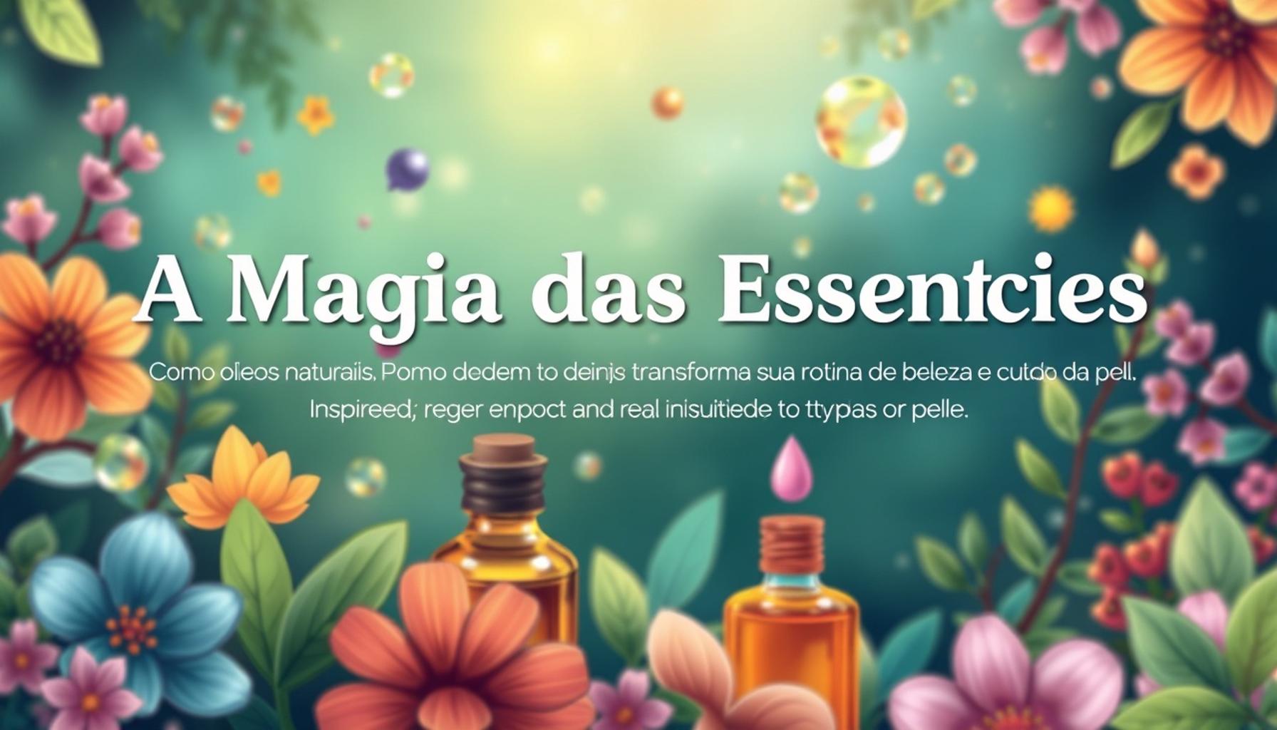 The Magic of Essences: How Natural Oils Can Transform Your Beauty and Skincare Routine