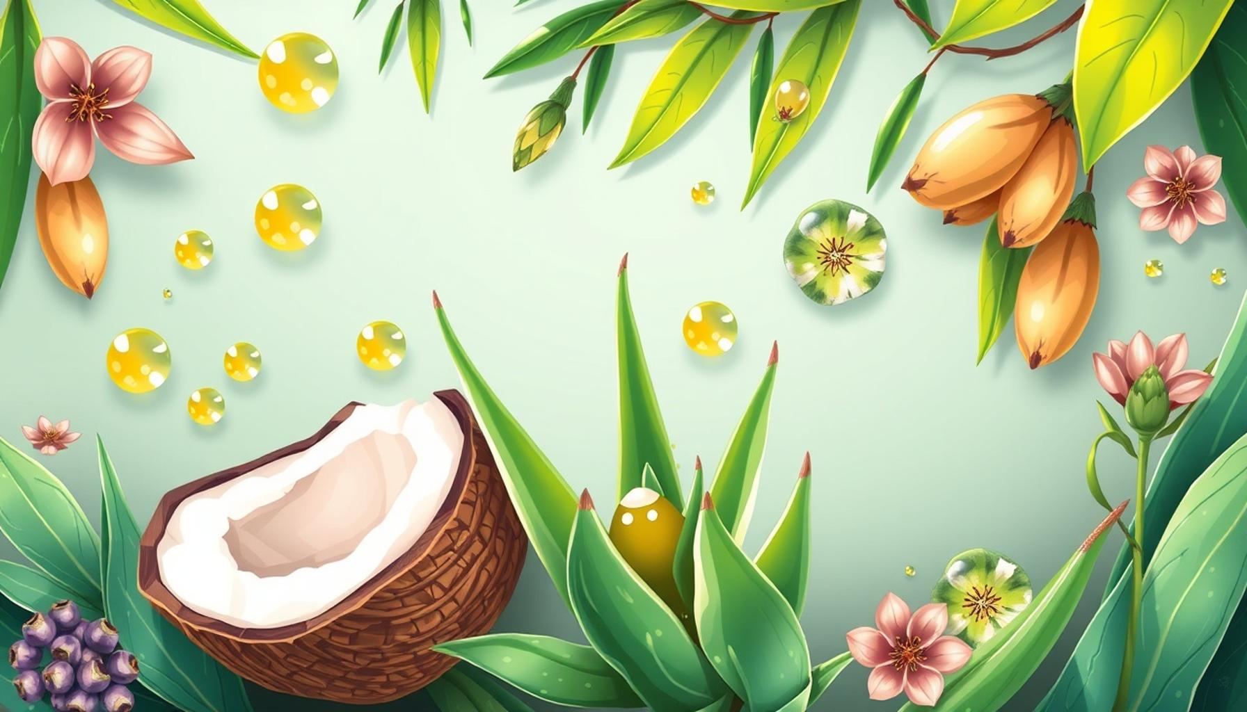 The Impact of Natural Oils on Skin Elasticity: How to Incorporate Aloe Vera and Coconut Oil into Your Anti-Aging Routine